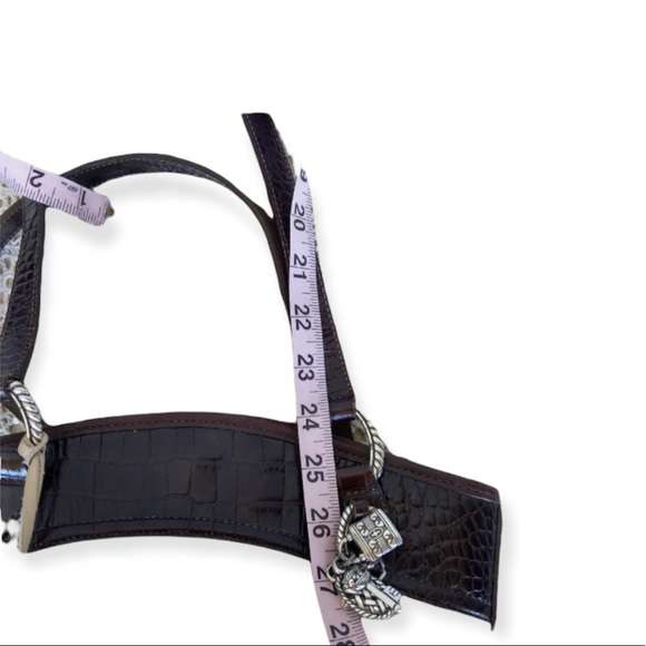 🆓 Bag ❤️Brighton Melanie Brown & Crème Shoulder/Tote Bag - Picture 8 of 11